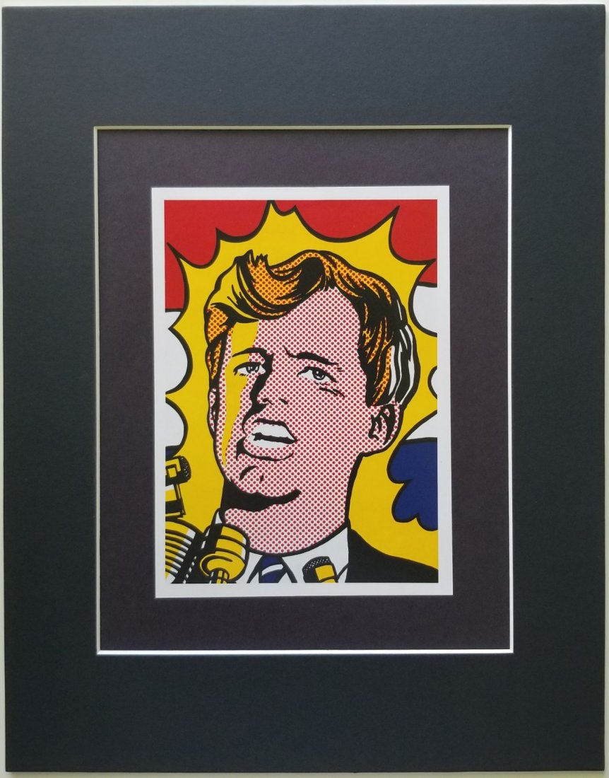 Roy Lichtenstein off-set Color Lithograph (1 of 2)