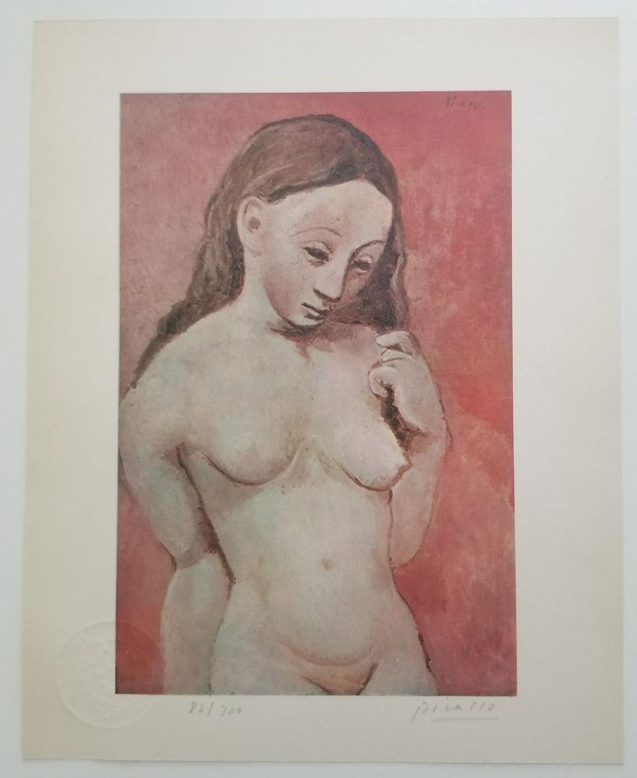 Vintage Pablo Picasso Signed Off-set Lithograph (1 of 4)