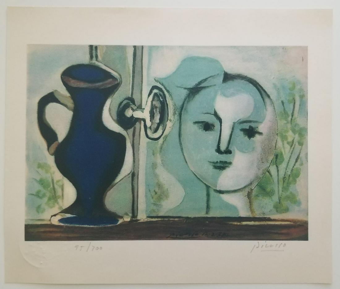 Vintage Pablo Picasso Signed Off-set Lithograph (1 of 4)