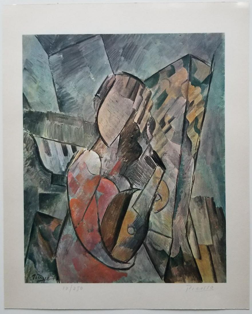 Vintage Pablo Picasso Signed Off-set Lithograph (1 of 4)