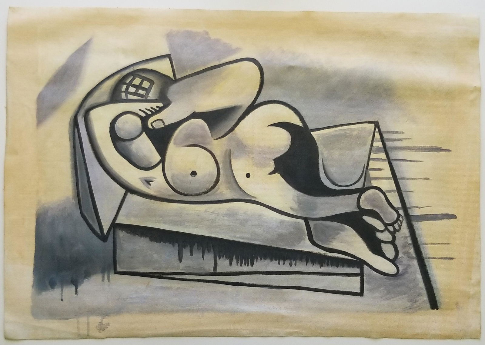 Pablo Picasso Oil Painting on Canvas (1 of 3)