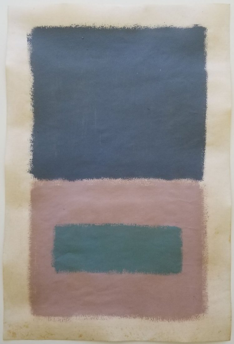 Mark Rothko Abstract Painting (1 of 3)