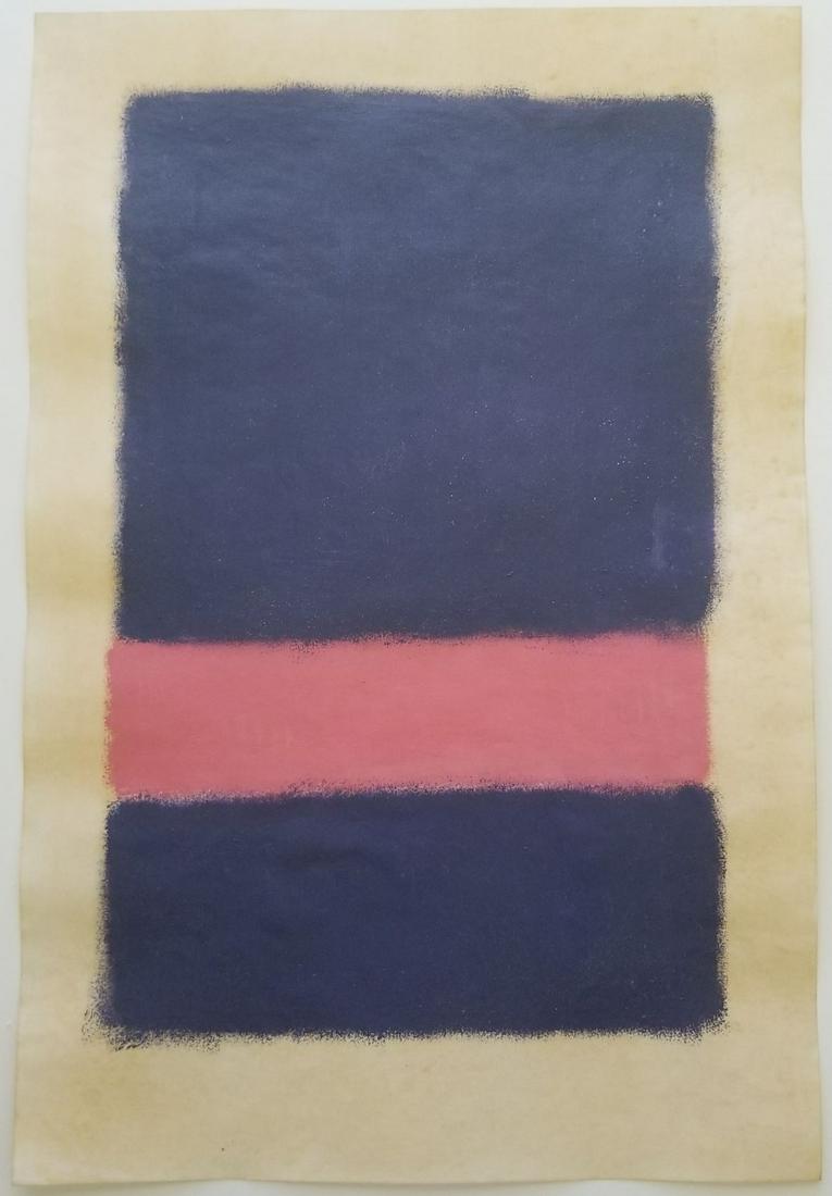 Mark Rothko Abstract Painting (1 of 3)