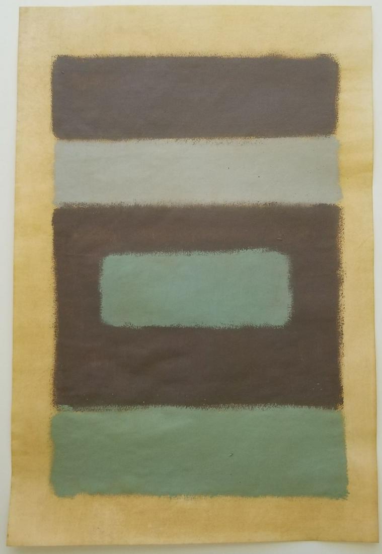 Mark Rothko Abstract Painting (1 of 3)
