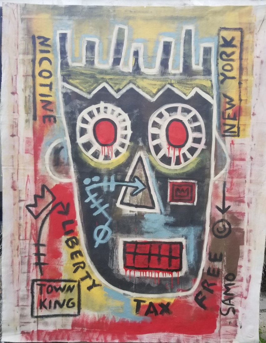 Jean-Michel Basquiat Painting (1 of 4)