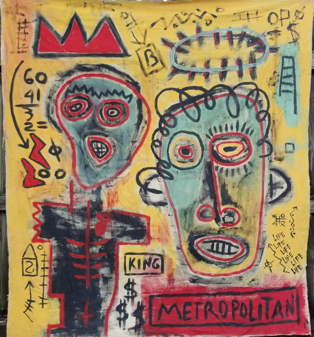 Jean-Michel Basquiat Painting (1 of 4)
