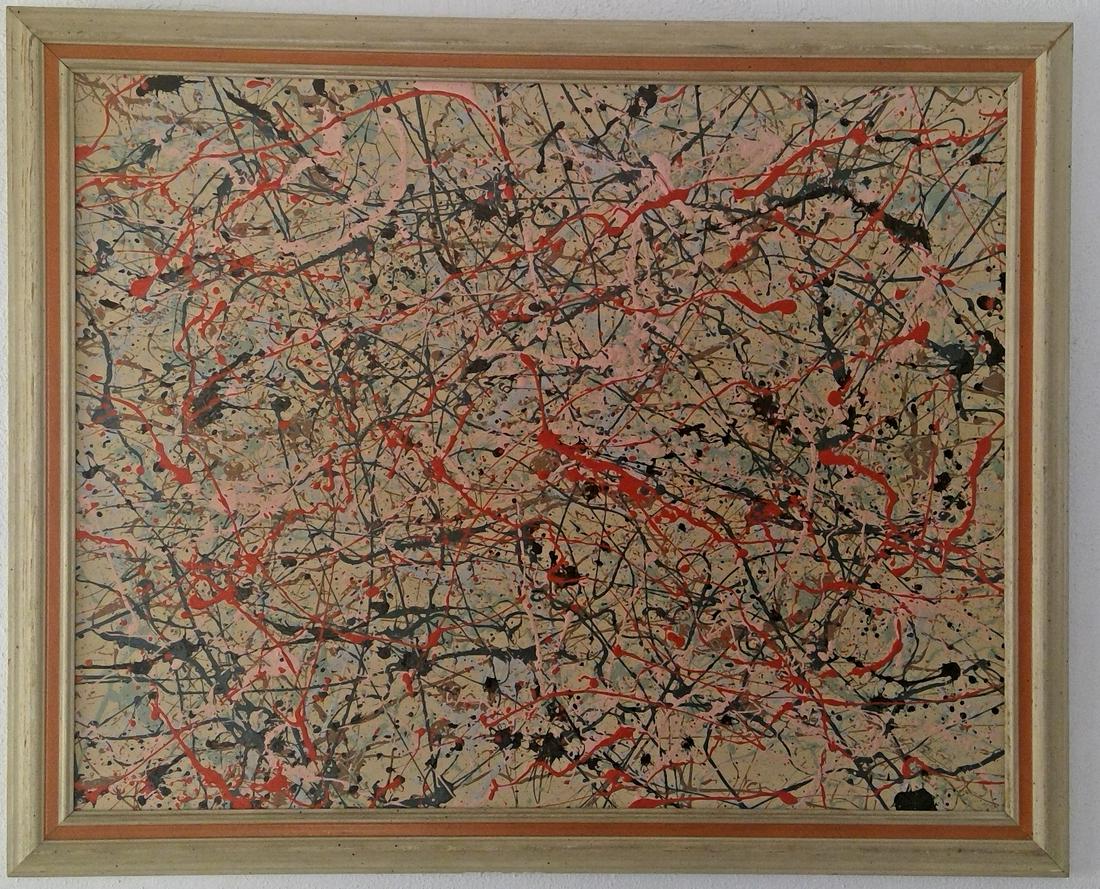 Jackson Pollock Abstract Painting (1 of 6)