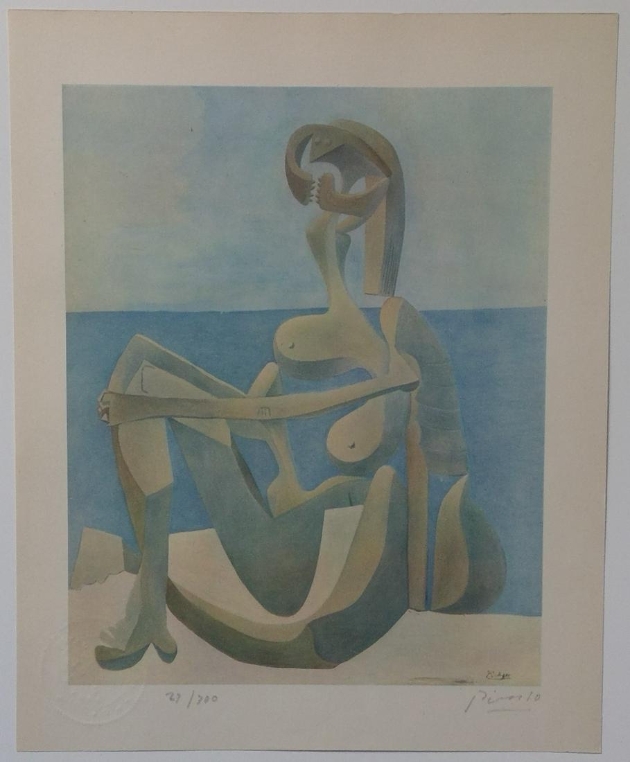Vintage Picasso Off-set Lithograph (1 of 4)