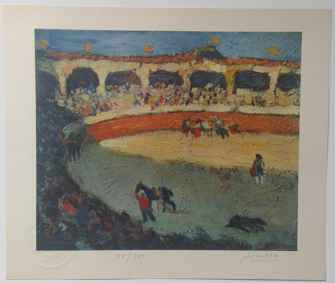 Vintage Picasso Off-set Lithograph (1 of 4)