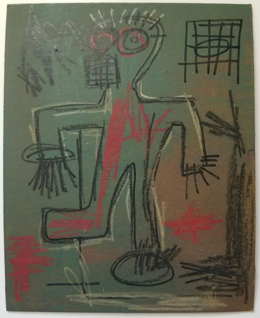 Jean-Michel Basquiat Painting (1 of 2)