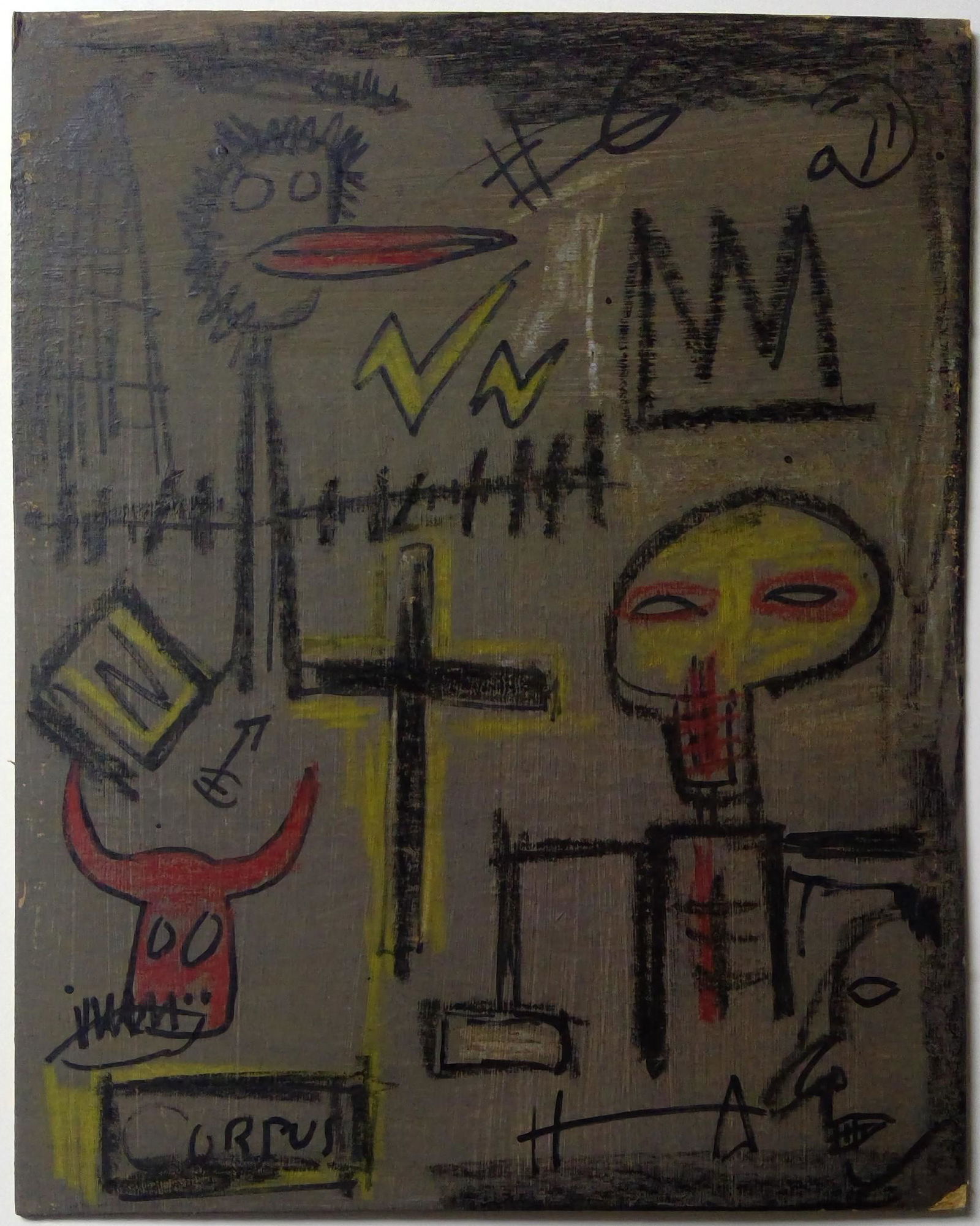 Jean-Michel Basquiat Painting (1 of 2)