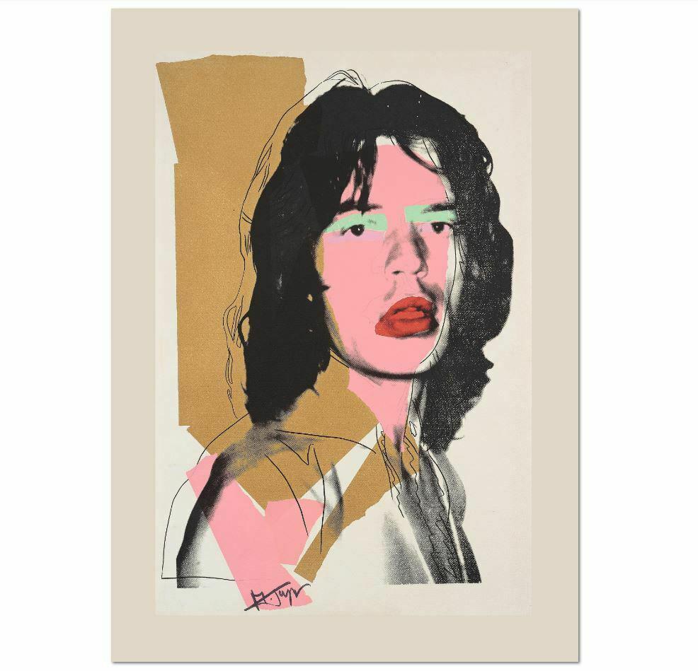 Andy Warhol, Mick Jagger', Fine art print (1 of 3)