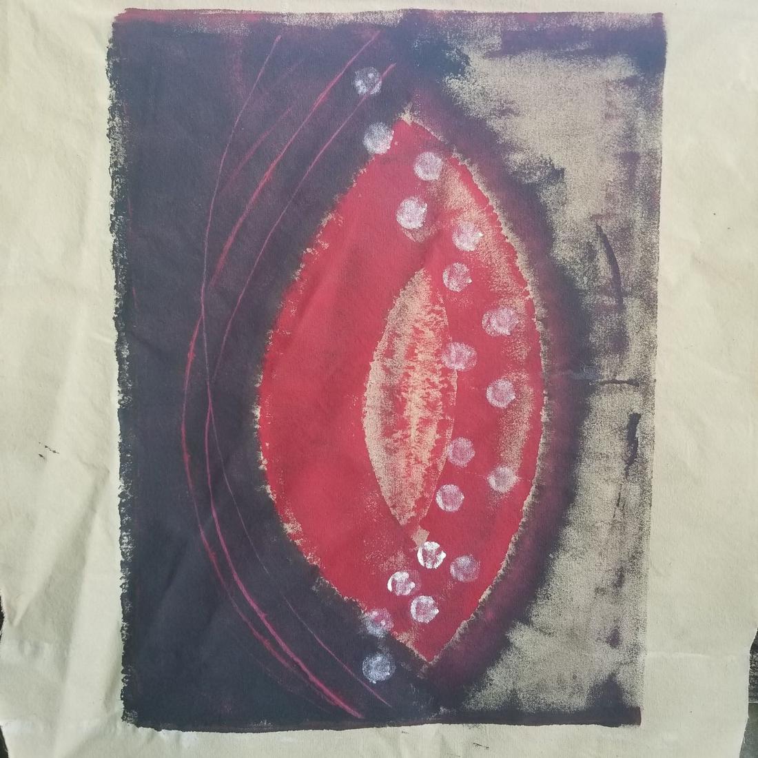 Abstract Contemporary Painting on Canvas. (1 of 3)