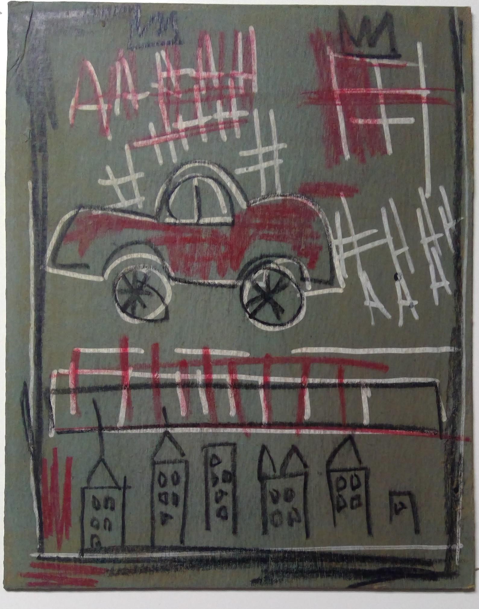 Jean-Michel Basquiat Painting (1 of 2)