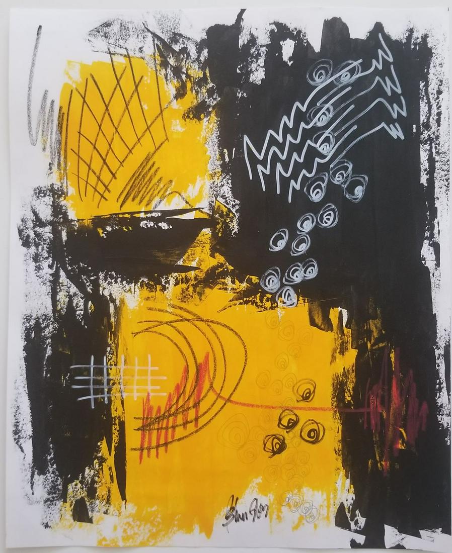 Abstract Contemporary Painting (1 of 2)