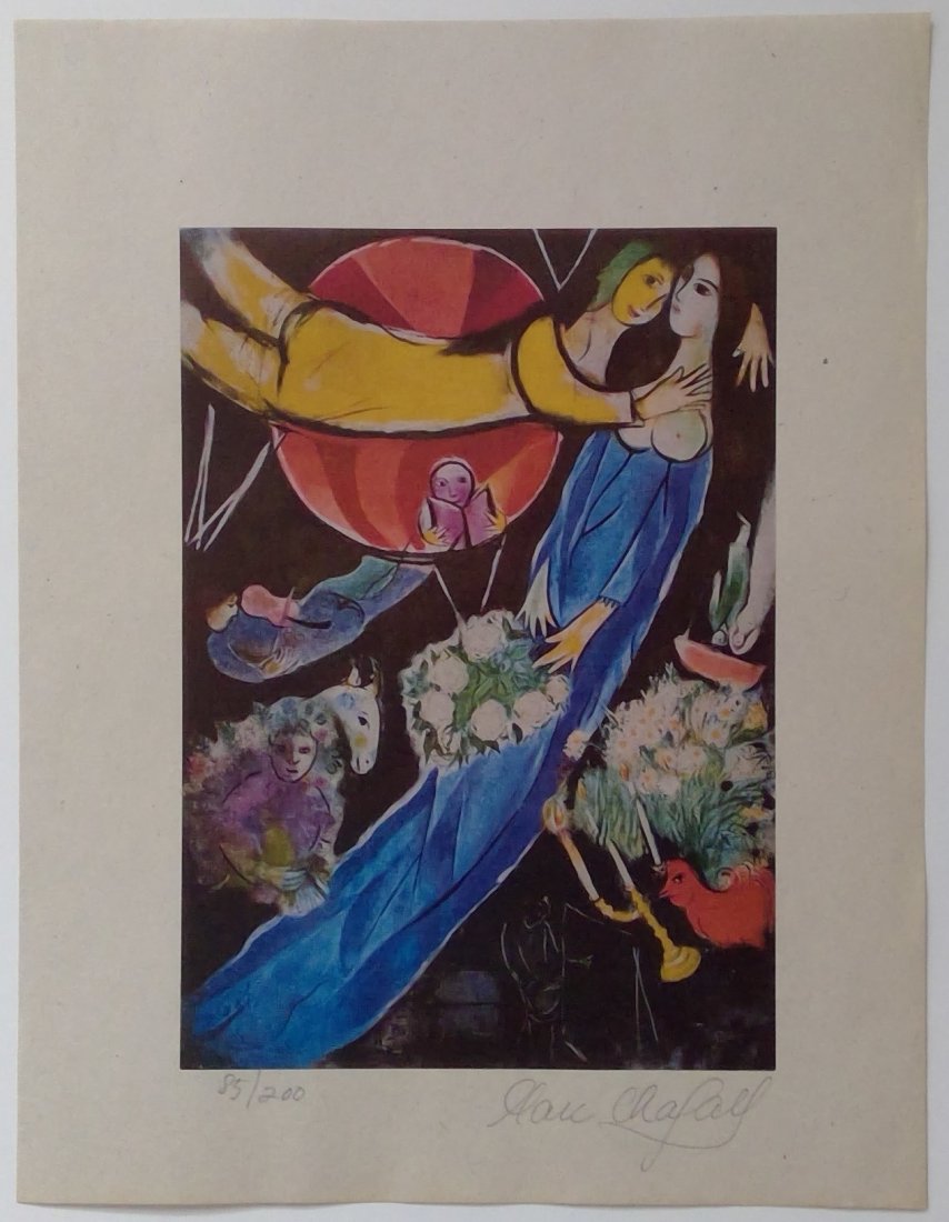 Marc Chagall Vintage Print on Paper (1 of 3)