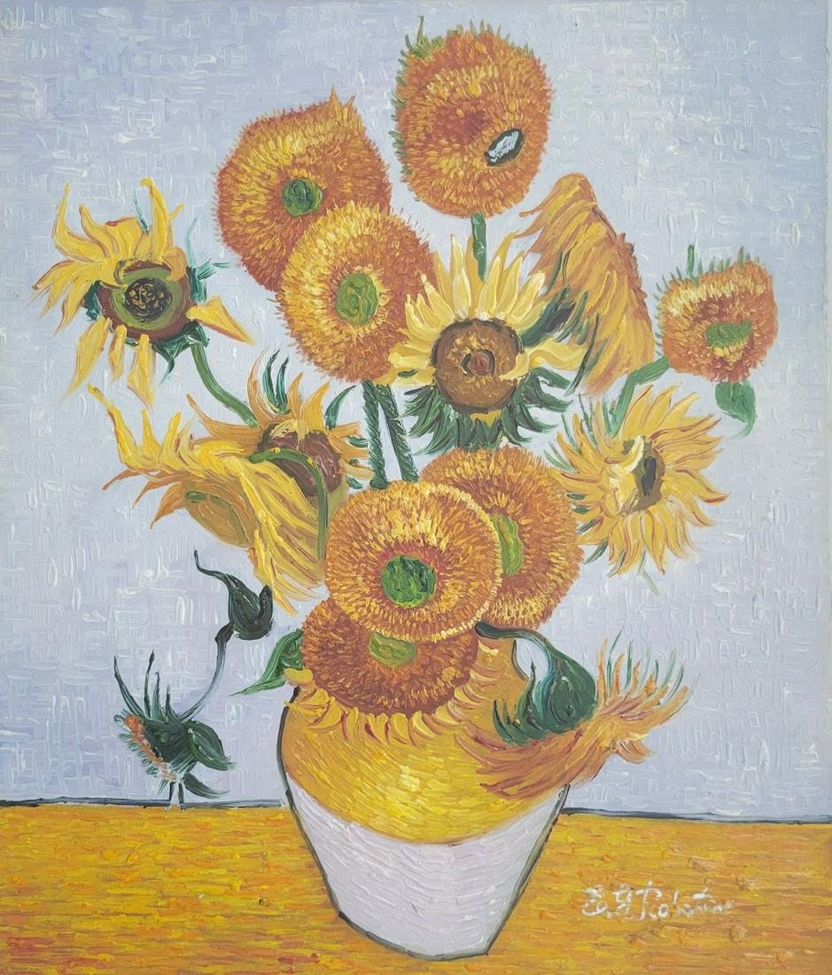 Van Gogh Oil Painting on Canvas (1 of 5)