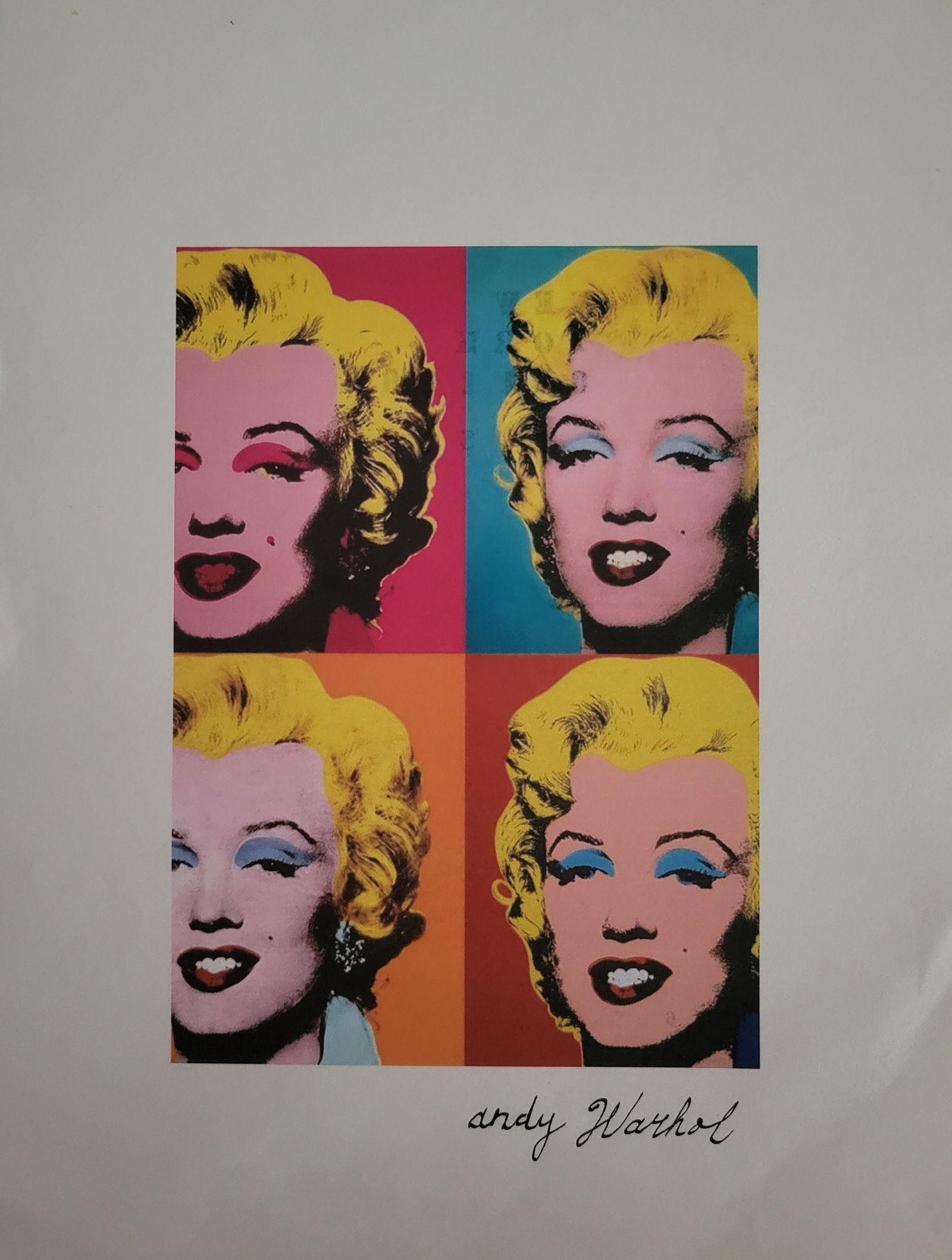 Andy Warhol New York Vintage Print. (1 of 5)