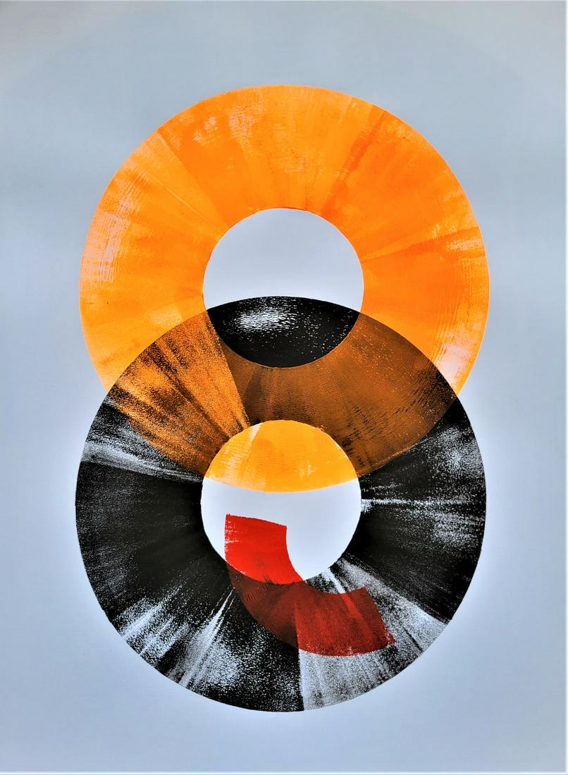 Original Handmade Abstract Painting (1 of 3)