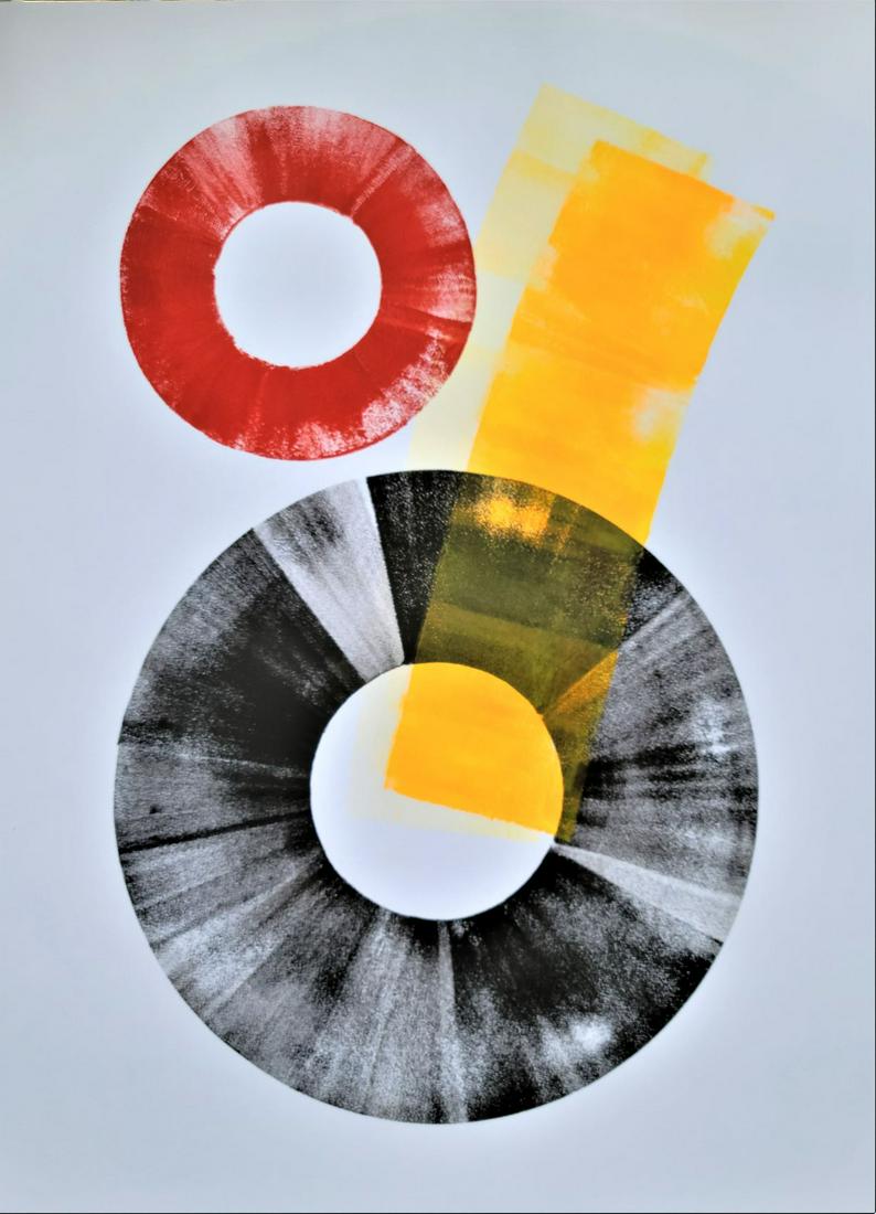 Original Handmade Abstract Painting (1 of 2)