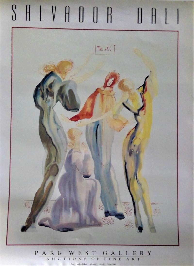 Salvador Dali Print -Park West Gallery- (1 of 1)