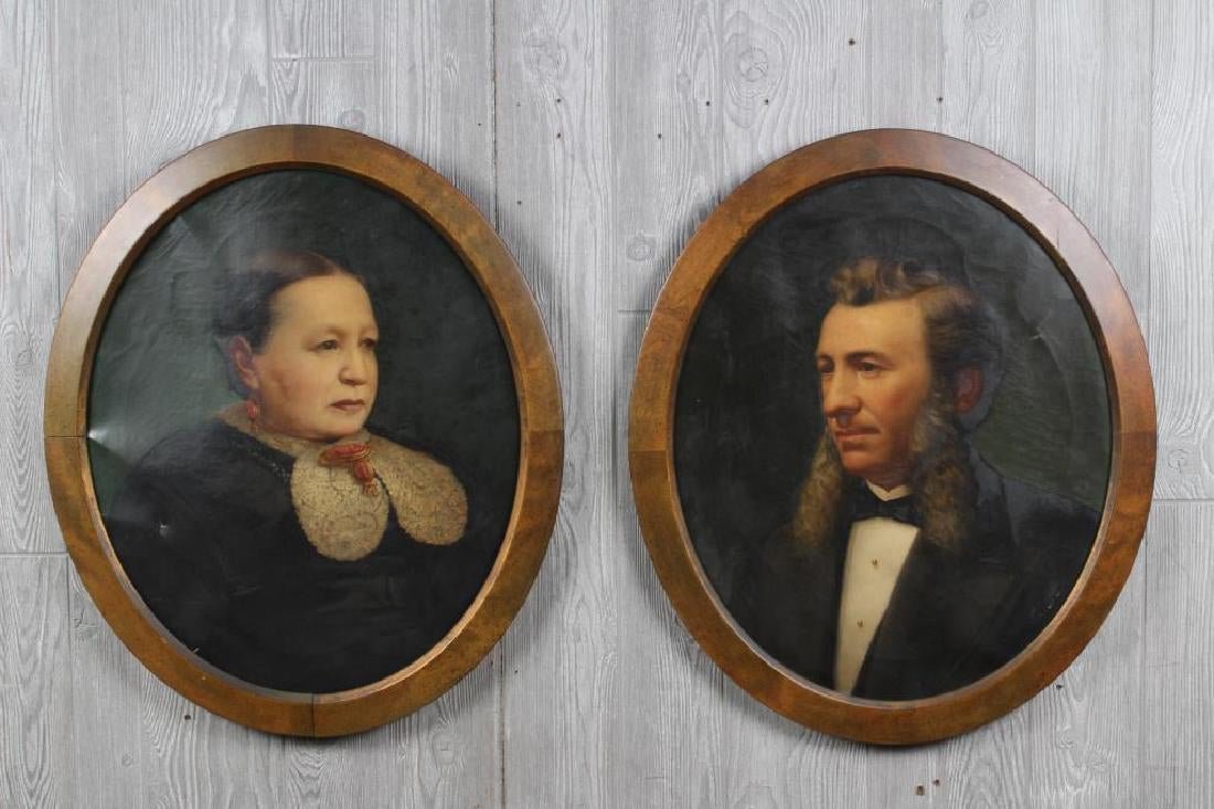 19th Antique American School Portraits (1 of 4)