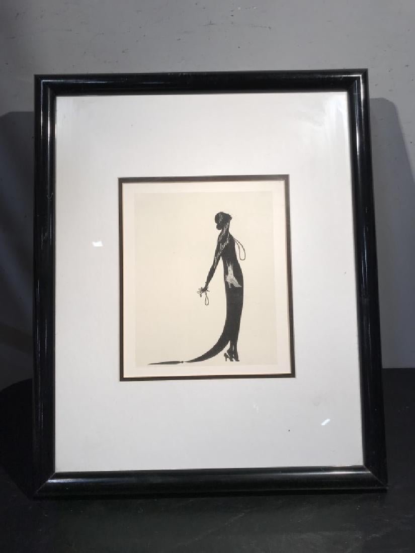 ERTE Print, Le Souper Galant on special custom paper (1 of 4)