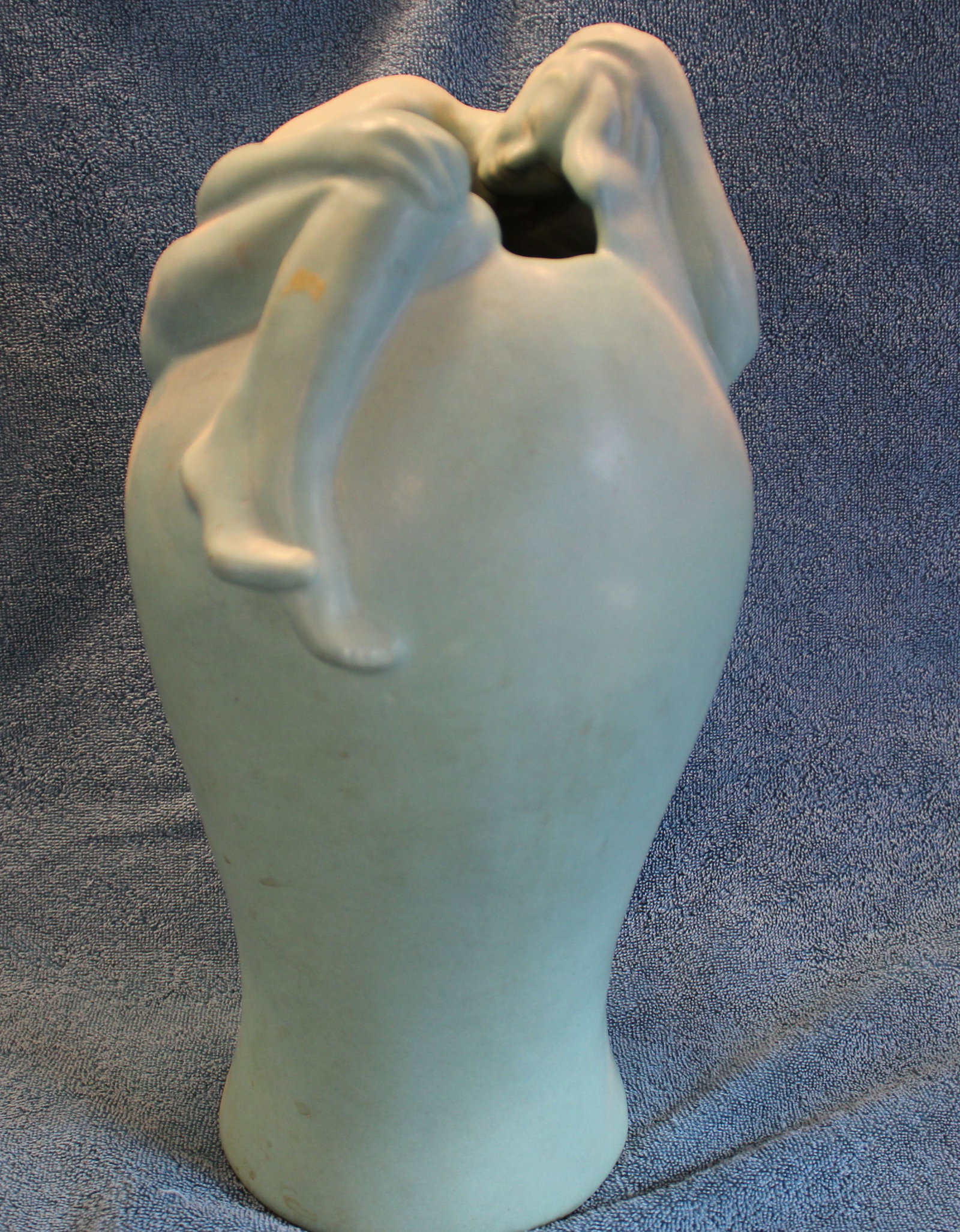 Van Briggle Despondency pottery vase (1 of 6)