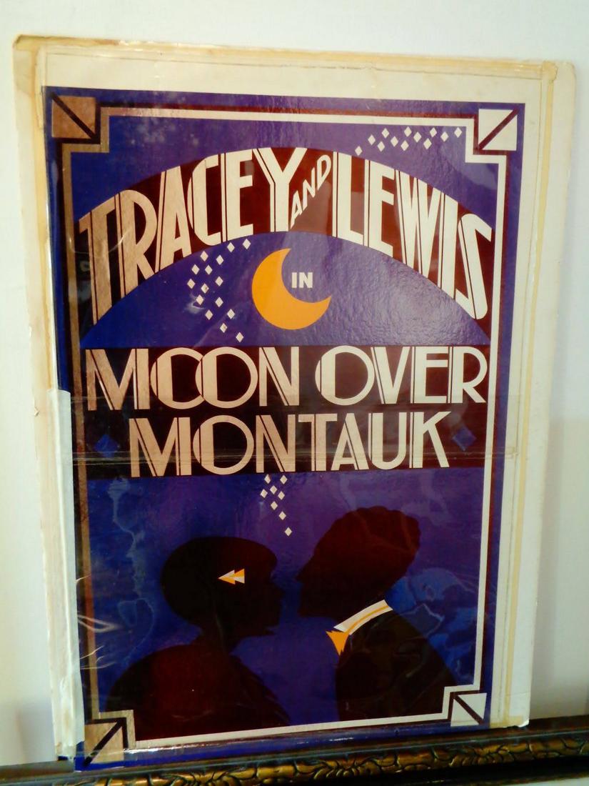 Tracey and Lewis Moon Over Montauk Poster (1 of 2)