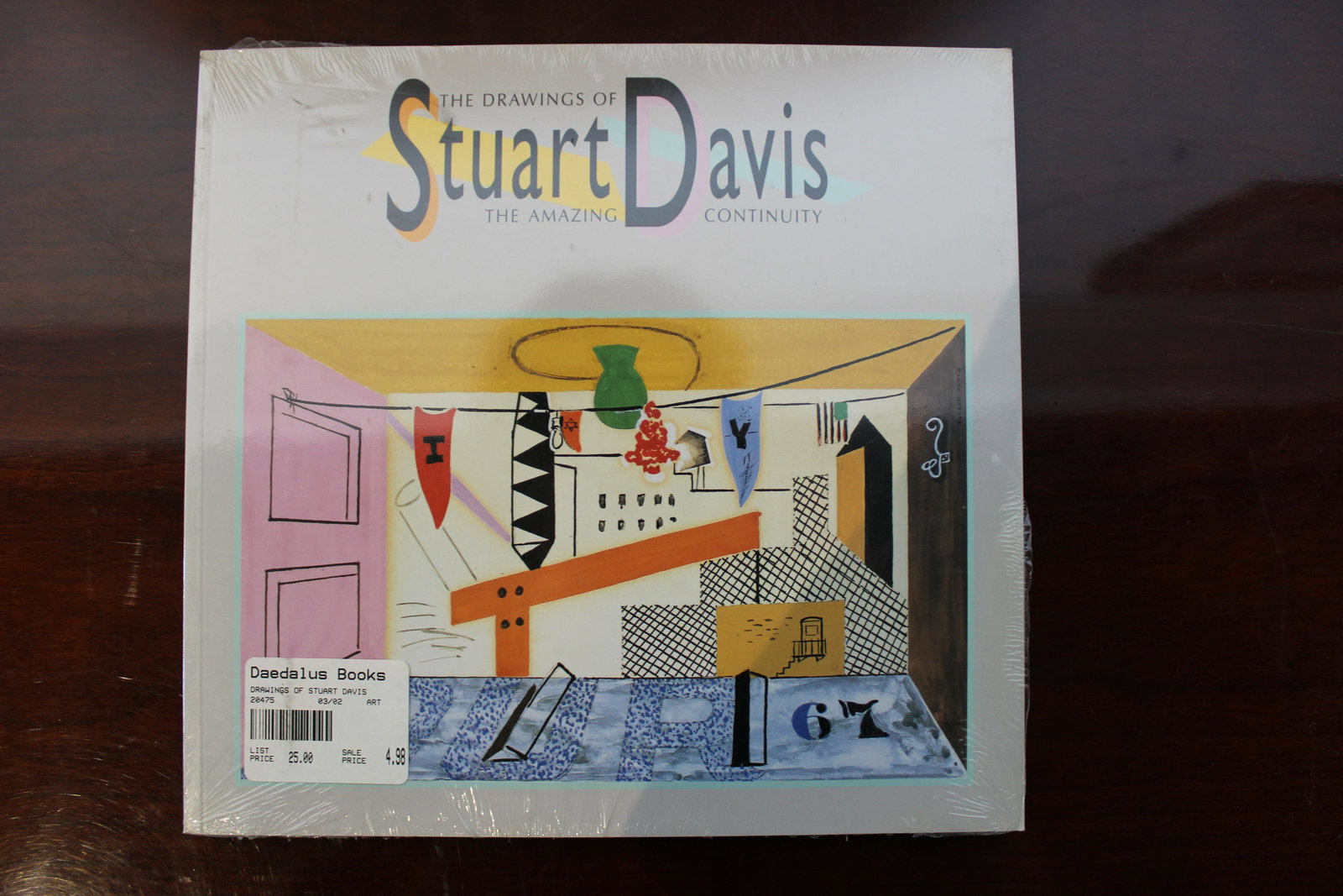 Stuart Davis book: Rare book of artist with prints