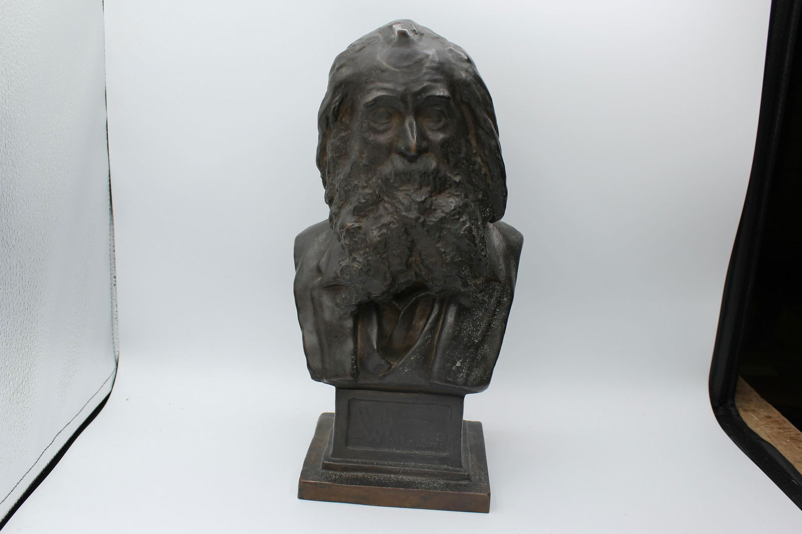 Walt Whitman handmade Roman Bronze bust (1 of 10)