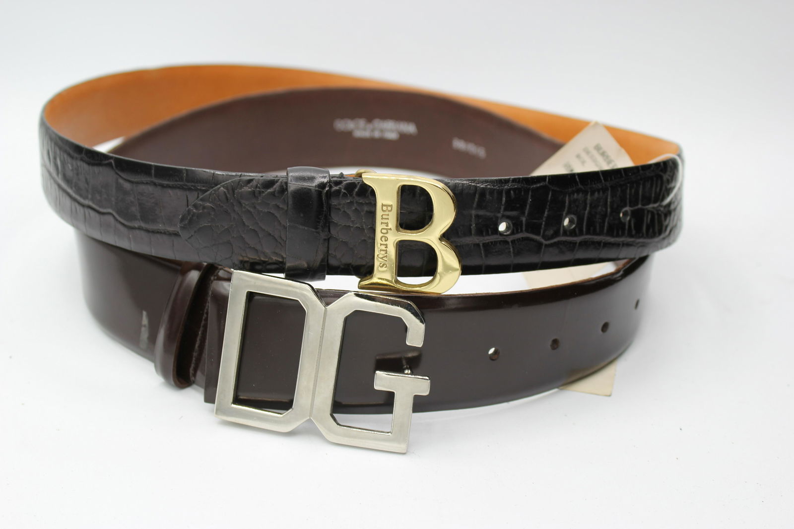 Lot of 2 Belts - 1-D&G & 1 Burberry (1 of 6)