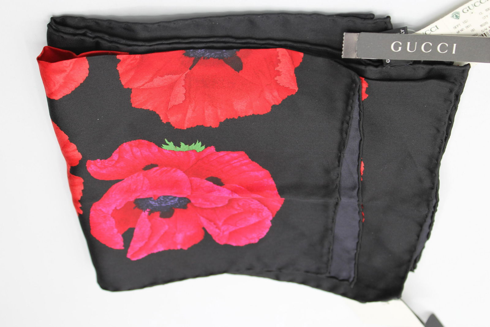 Lot of 3 Vintage, Silk Gucci Handkerchiefs (1 of 4)