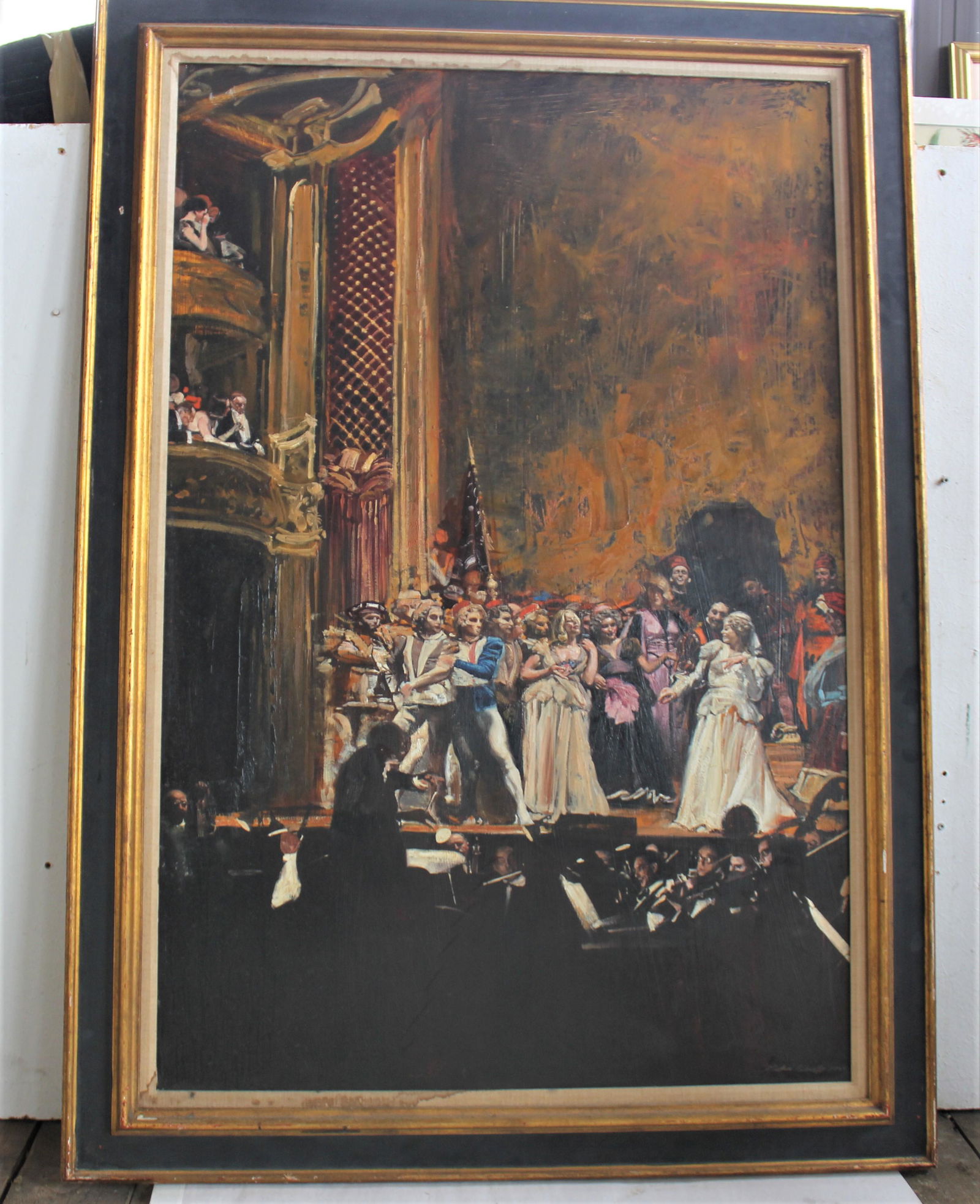 Morton Roberts (1927-1964): "Opening Scene From (1 of 11)