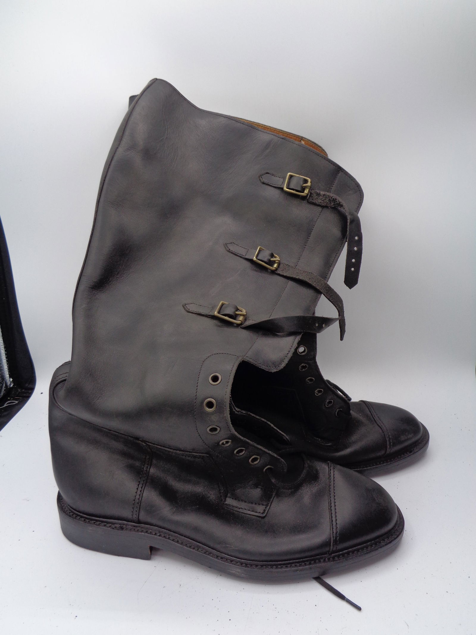 Vintage Polo Leather Edinburgh Lace Up Boots (1 of 8)