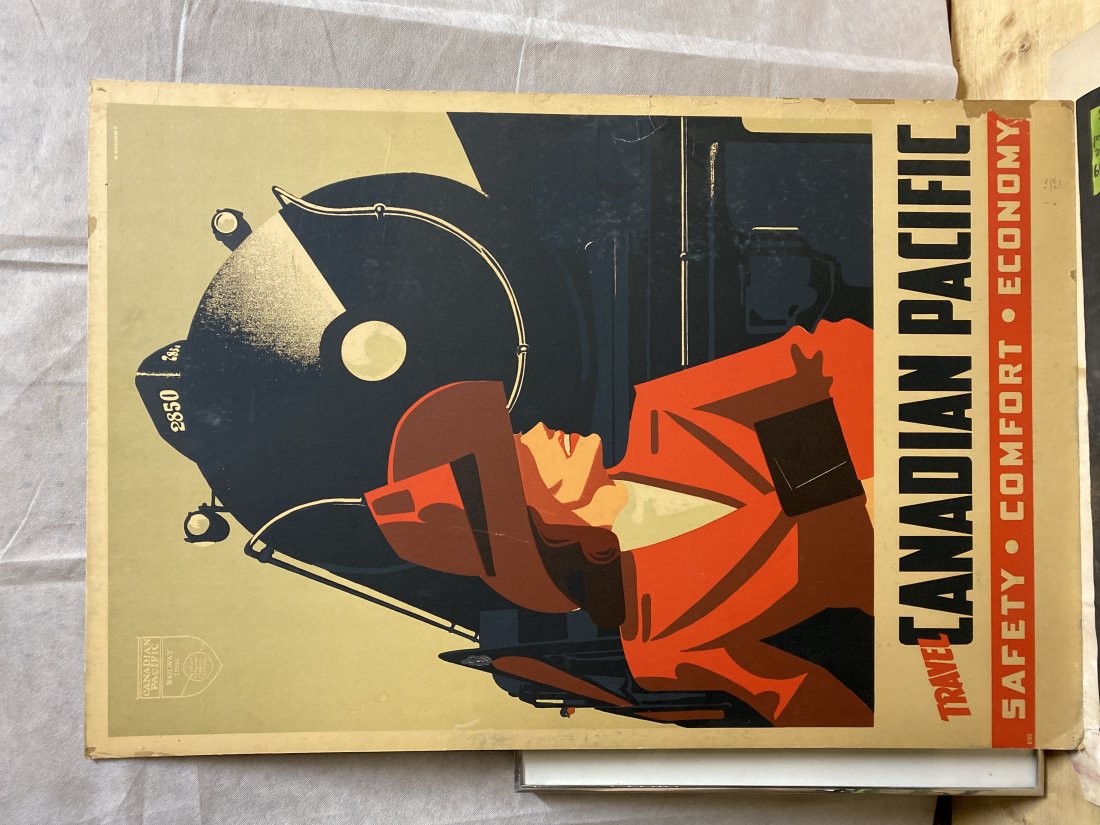 Peter Maxwell EWART Canadian Pacific Vintage Print (1 of 8)