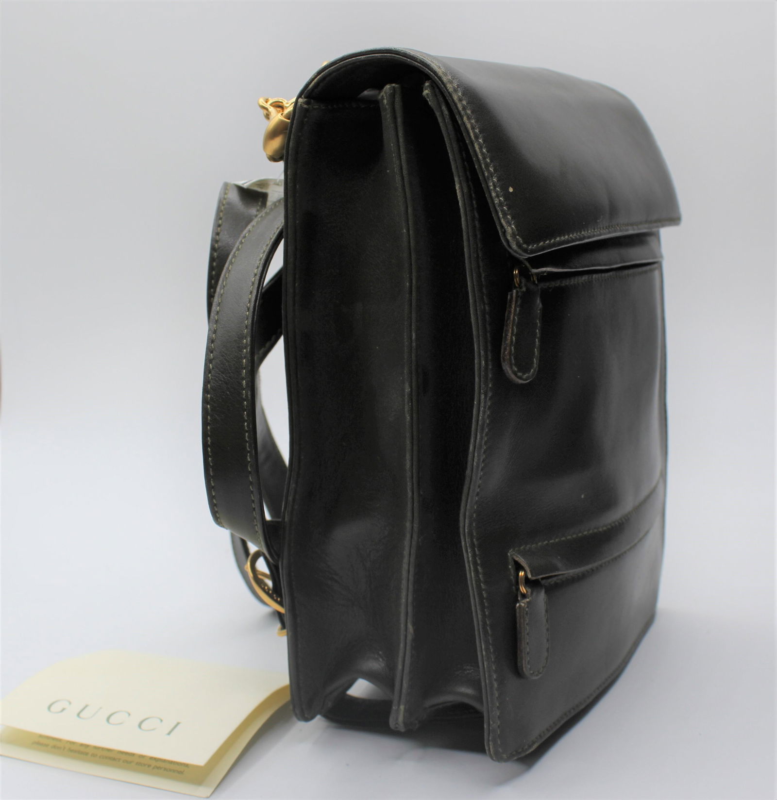 Gucci Soft Leather Mini Backpack (1 of 9)