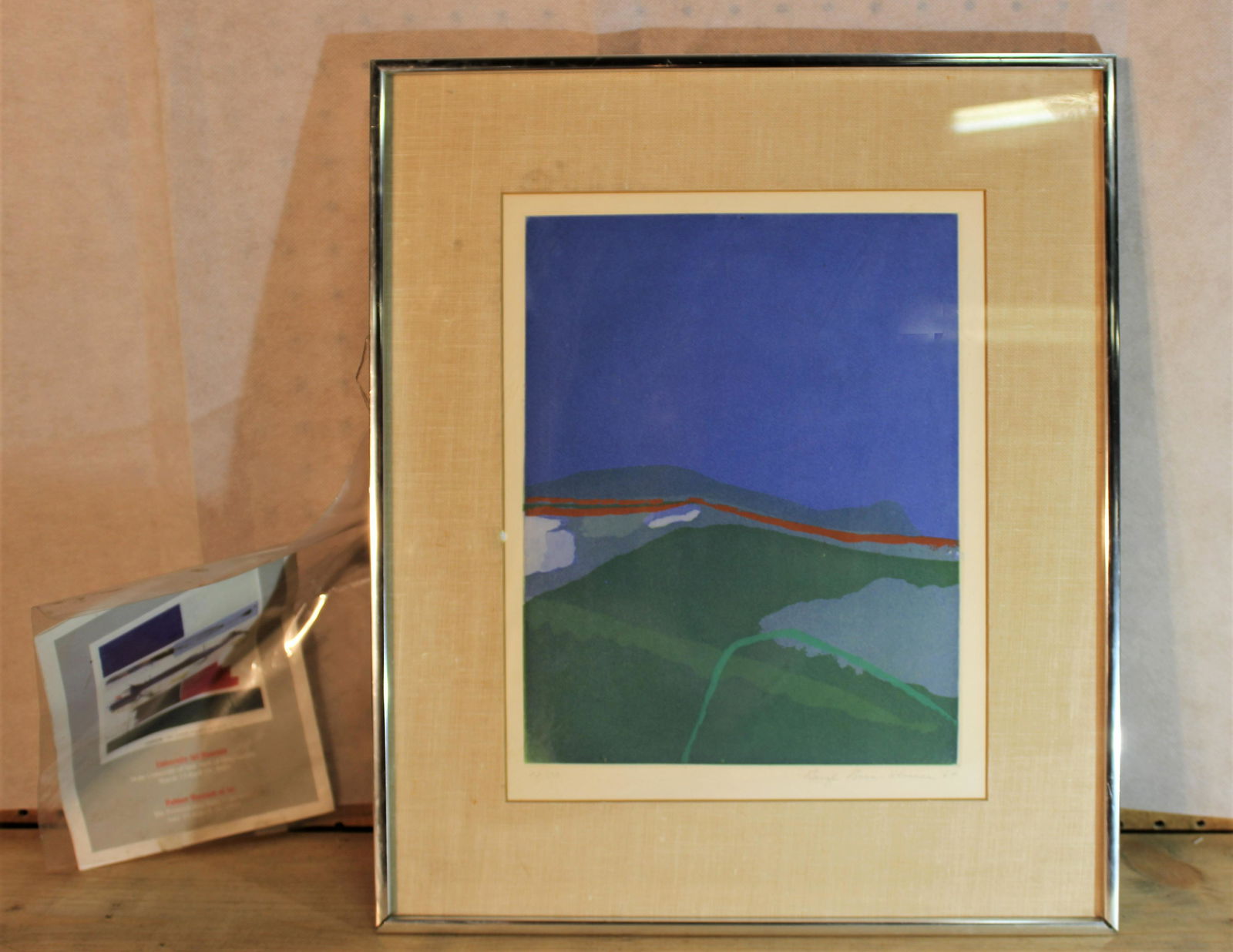 Vintage 1967 Beryl Barr-Sharrar Lithograph Etching (1 of 8)