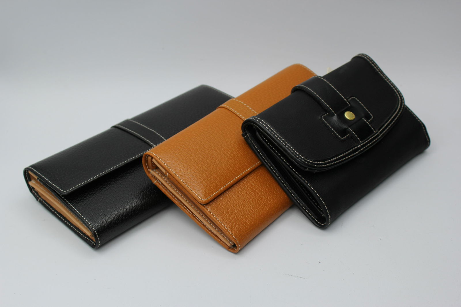 2 Levenger Wallets and 1 Liz Claiborne Wallet (1 of 4)