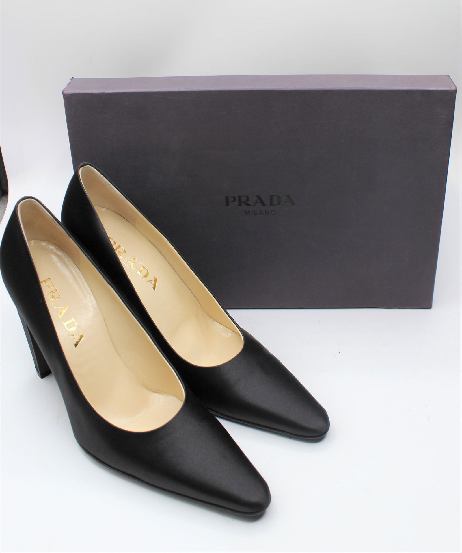 Prada Black Pumps (1 of 4)