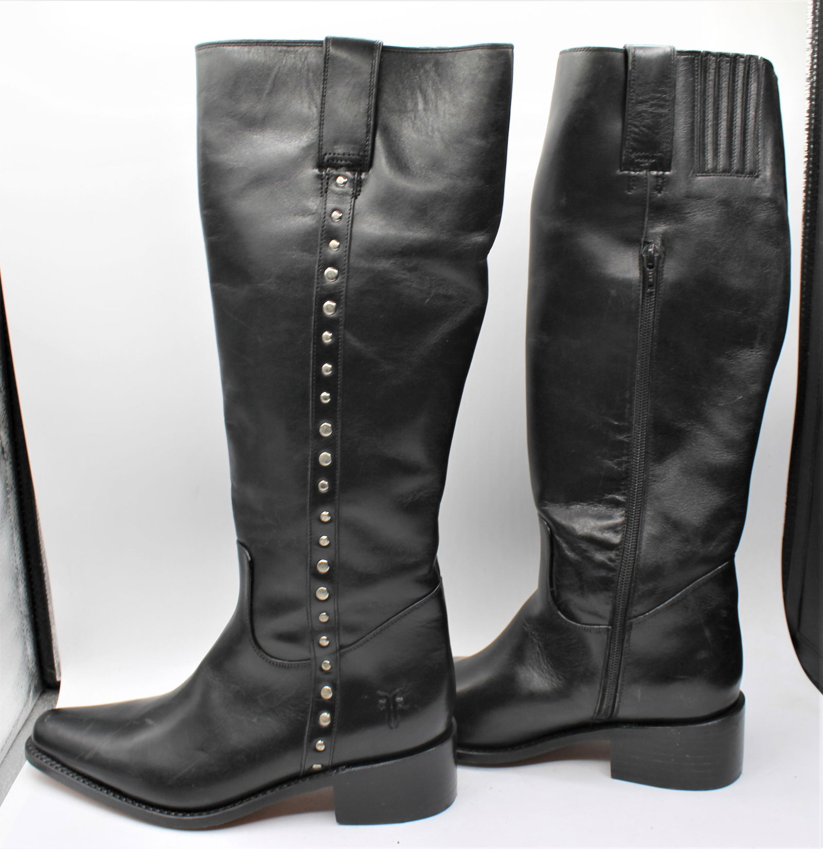 Frye Black Leather Women's Boots (1 of 9)