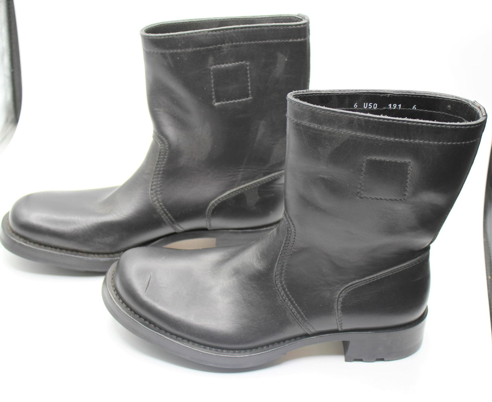 Miu Miu Black Leather Boots (1 of 6)