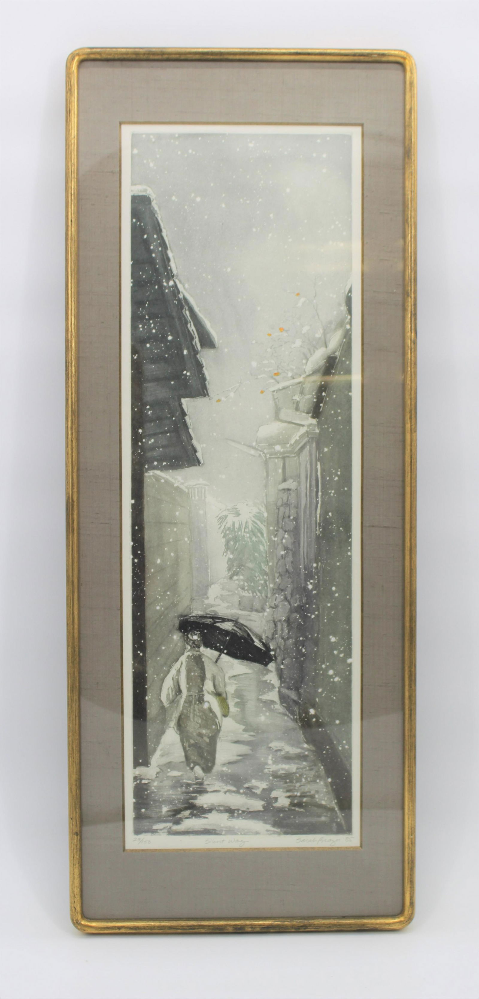 Sara Brayer "Silent Way" Aquatint Etching (1 of 5)