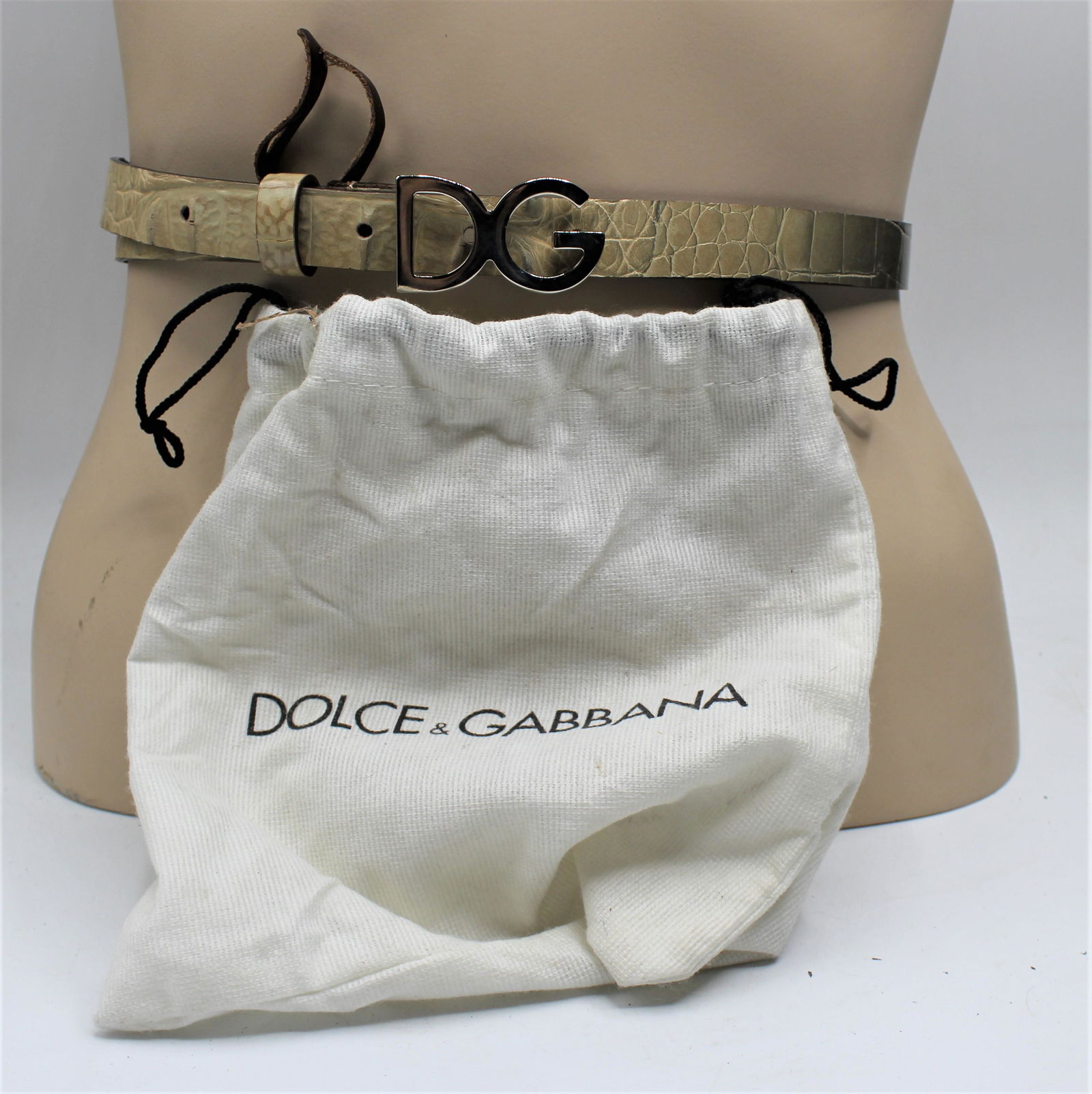 Dolce & Gabbana Snakeskin Belt (1 of 5)