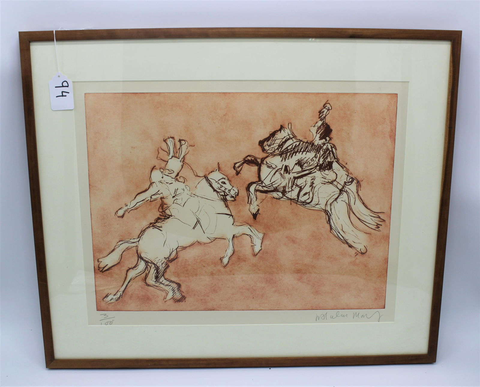 Malcolm Morley Etching (1 of 6)