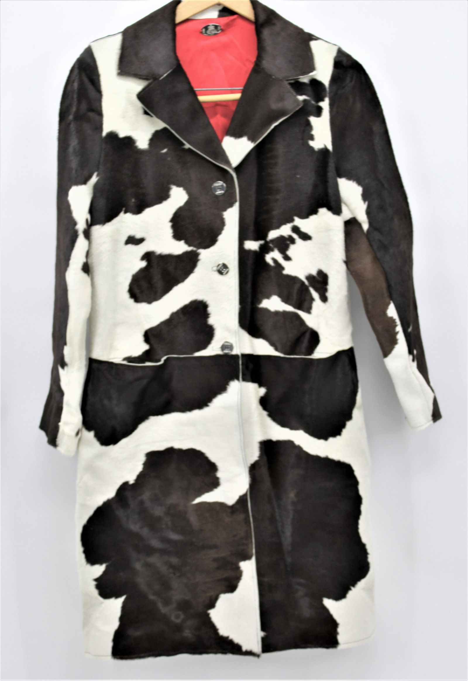 Fendi Brown & White Cow Hide Jacket (1 of 7)