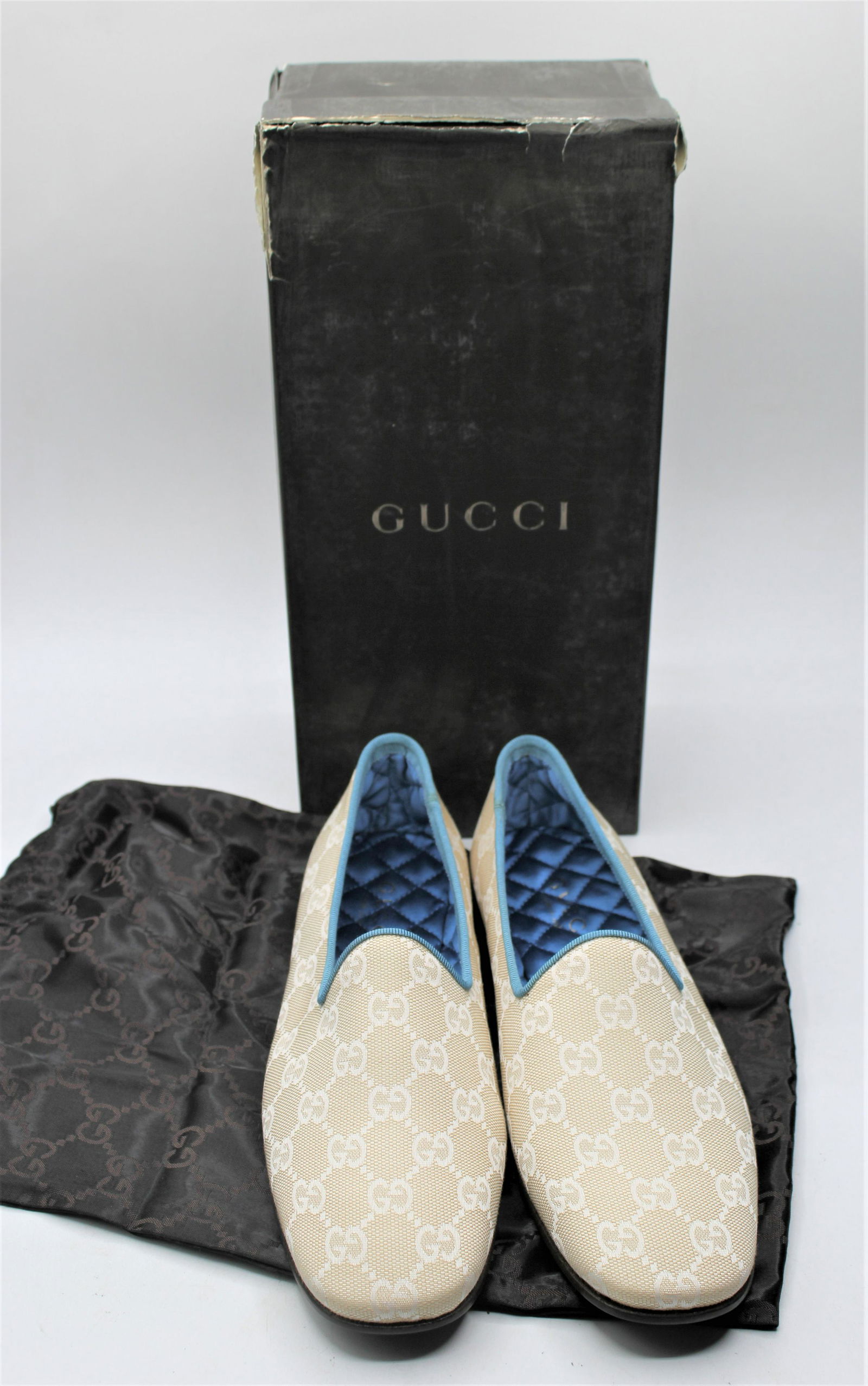 Gucci Beige Flats (1 of 4)