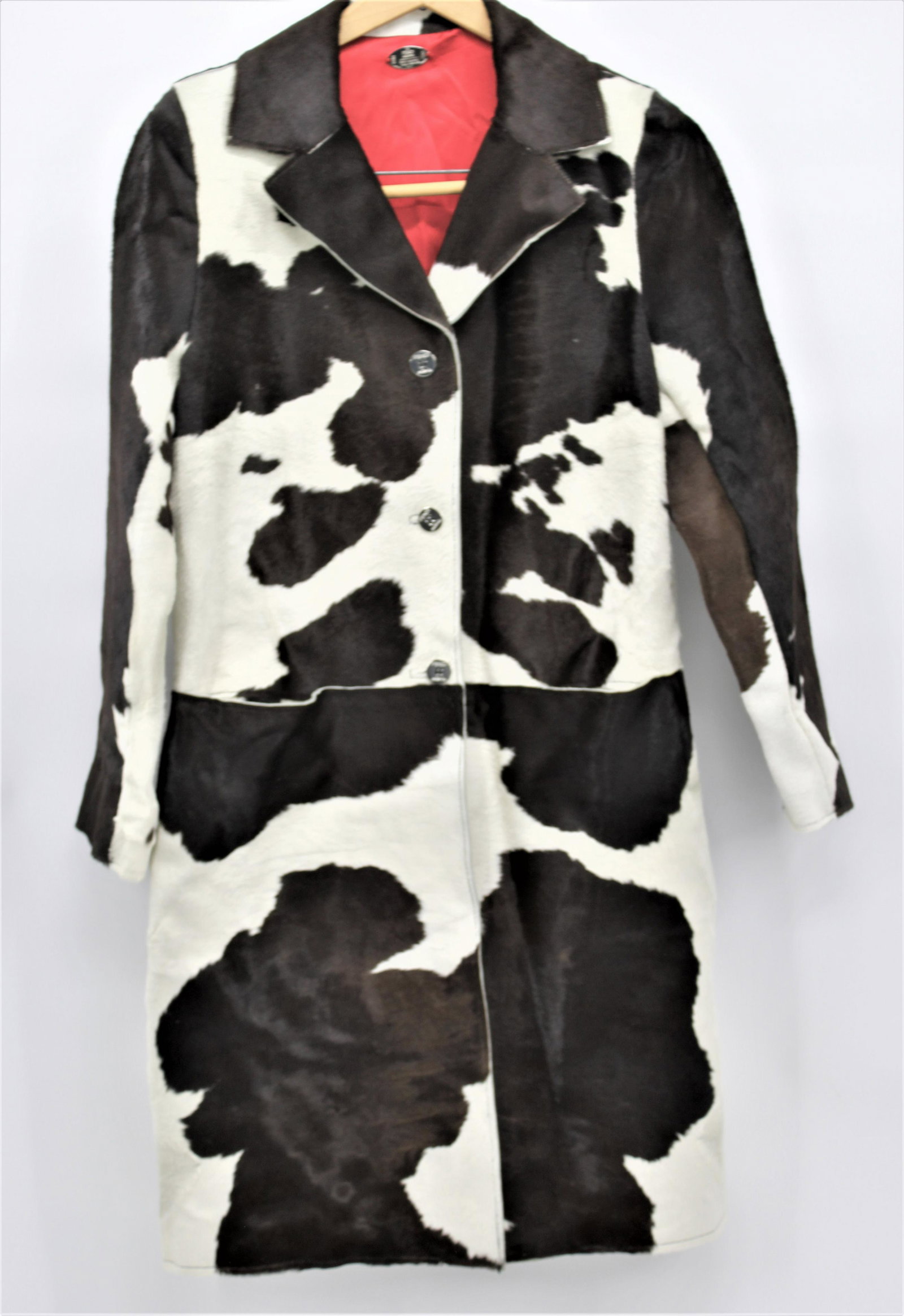 Fendi Brown & White Cow Hide Jacket (1 of 7)