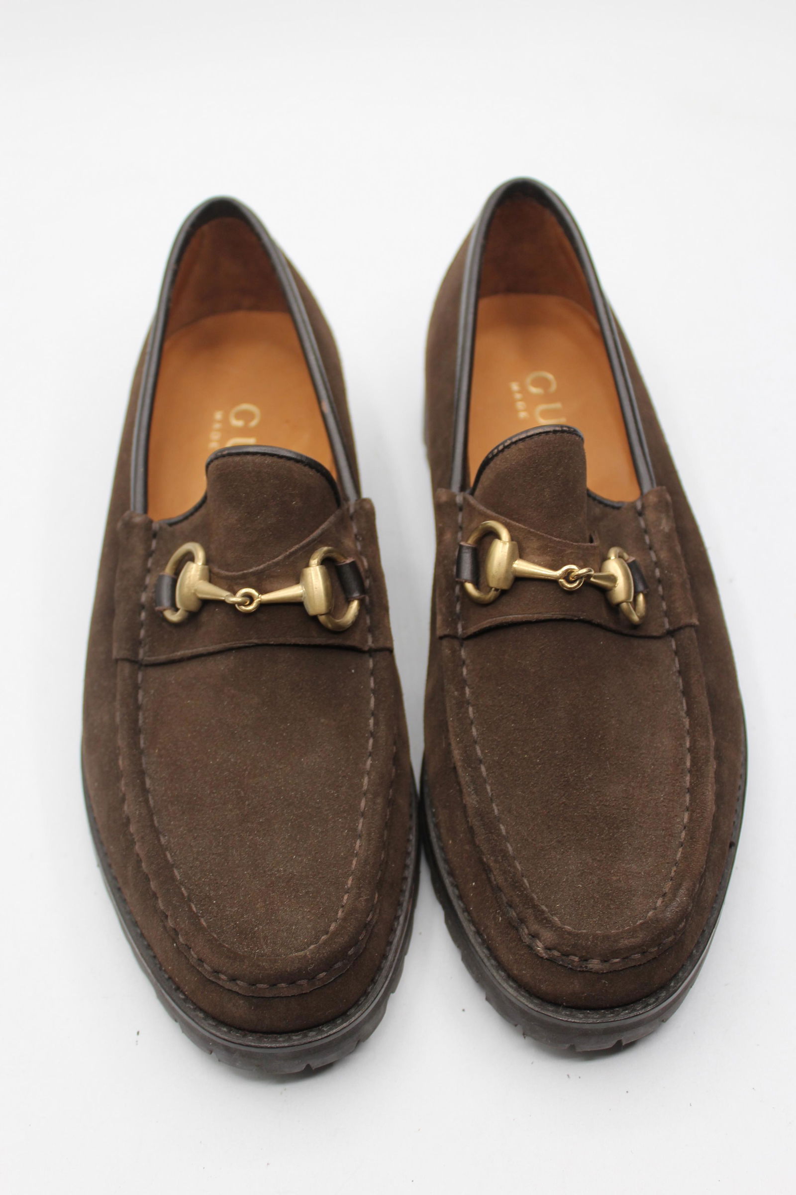 Gucci Men's Suede Loafers (1 of 5)
