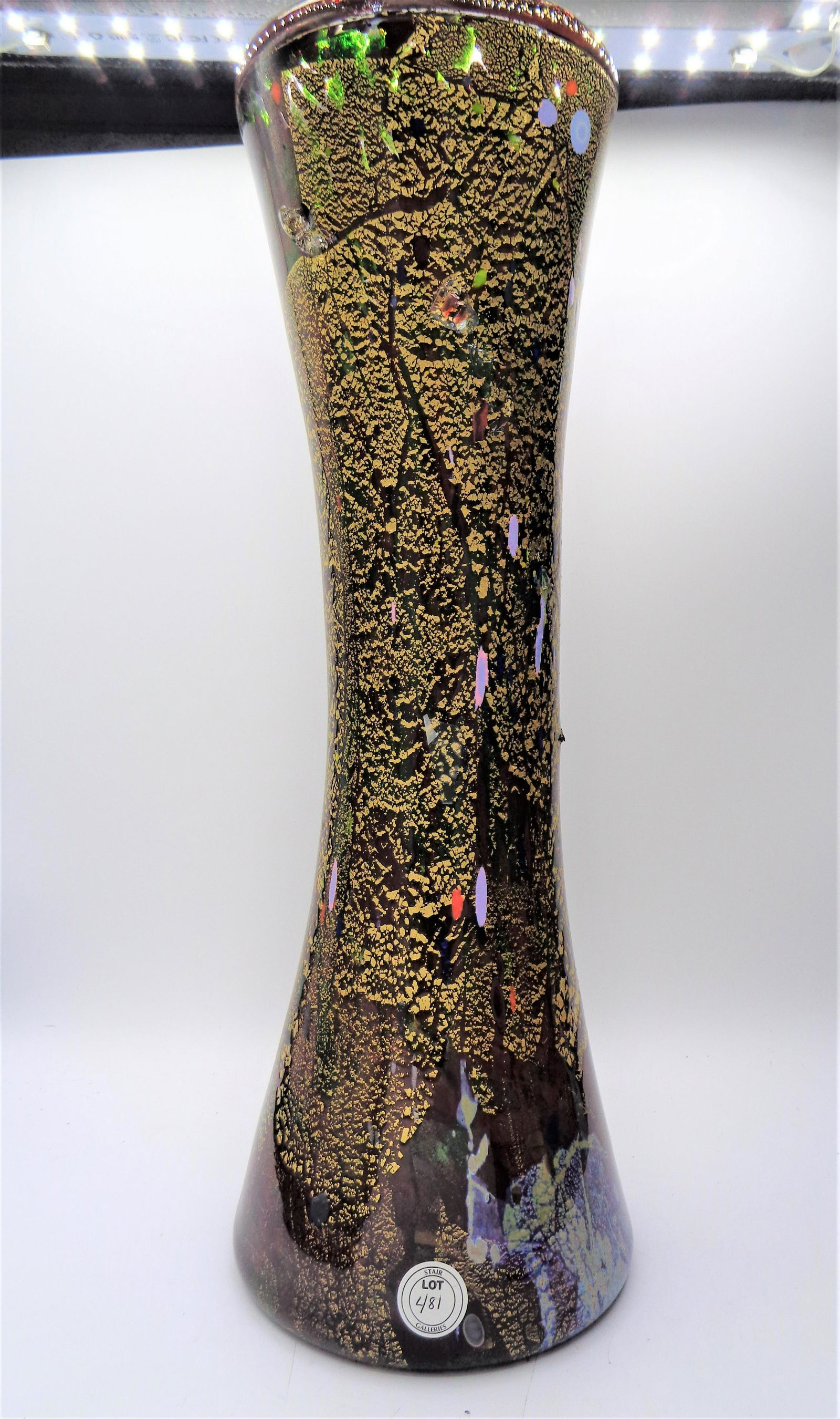 Gorgeous Multi-Colored Vase (1 of 5)